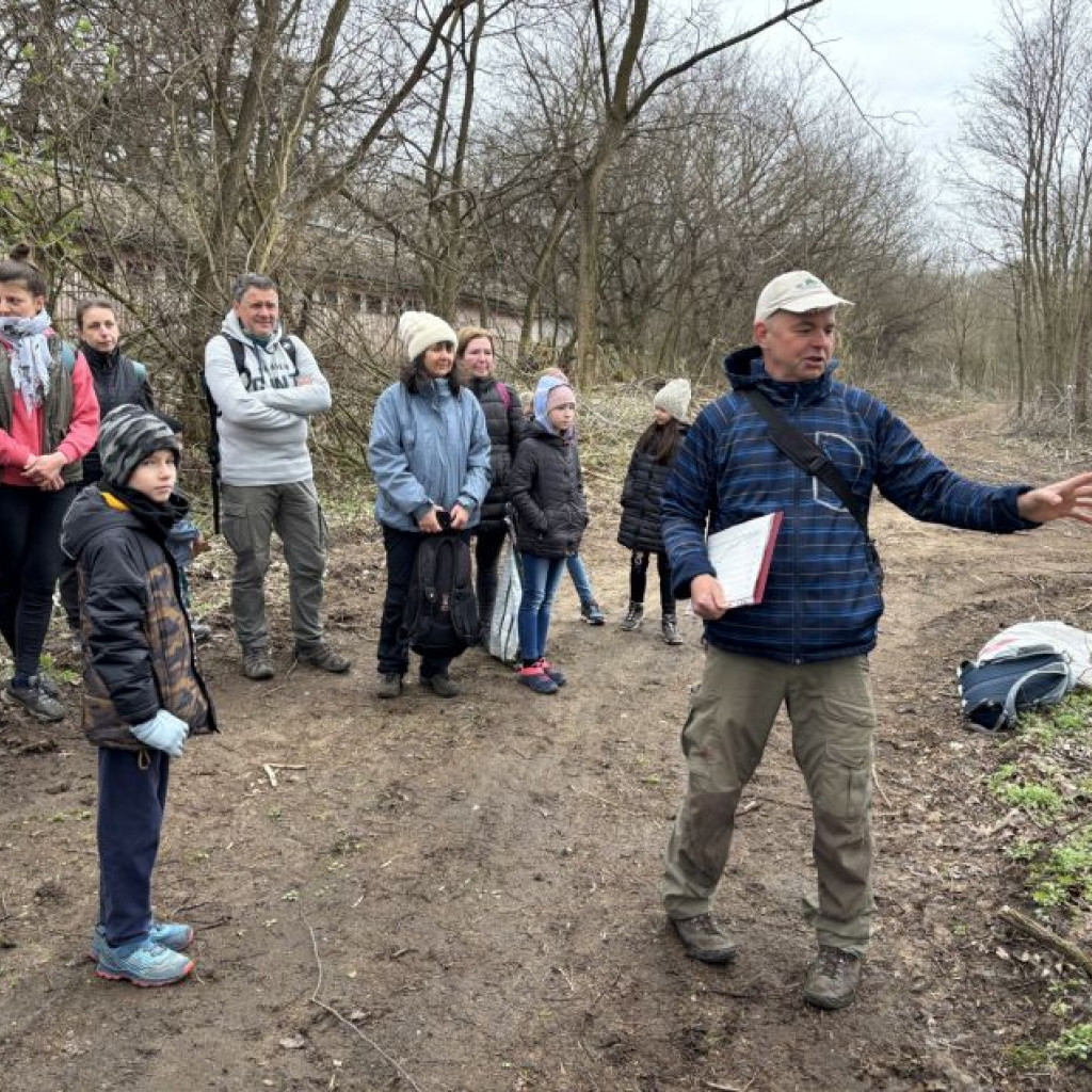 2025.03.16 csillagvirág-számlálás és szemétszedés a Sóstói-erdőben